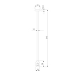 Esthetic Magnetic Декоративная стойка 545 мм (без питания) 85149/00