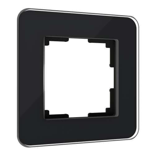 Купить Рамка из стекла на 1 пост Elite черный W0012448