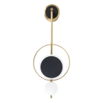Настенный светильник Arte Lamp POLARIS A2604AP-7BK