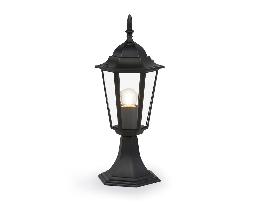 ST2023 BK/CL черный/прозрачный IP54 E27 max 40W D150*400