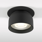 Светильник встраиваемый поворотный светодиодный Uno 8W 4000K черный 25092/LED
