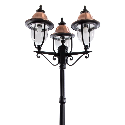 Купить Уличный светильник Arte Lamp BARCELONA A1486PA-3BK