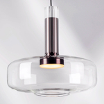 792110 Люстра DISCO 6W LED 300LM 120G БЕЛЫЙ/ПРОЗРАЧНЫЙ 3000K