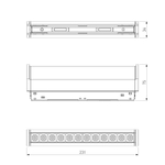 Slim Magnetic Трековый светильник 12W 4200K Alter белый 85049/01 85049/01