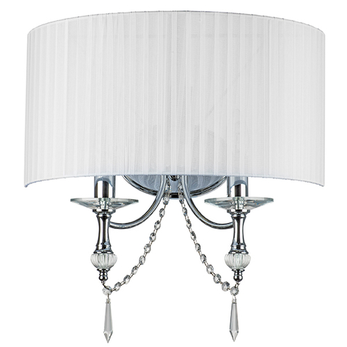 Купить 725626 Бра PARALUME 2x40W E14 БЕЛЫЙ