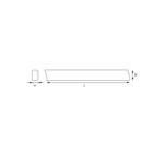 430107 Лента гибкая неоновая NEOLED 220V 120LED/m 6-7Lm/Chip 3,4W/m, (1 шт= 1 м) ЗЕЛЕНЫЙ ЦВЕТ IP65