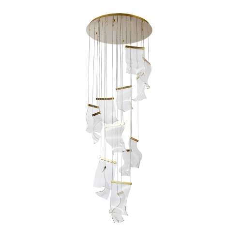 Купить Каскадная люстра Arte lamp GRAPPOLO A2283SP-14GO