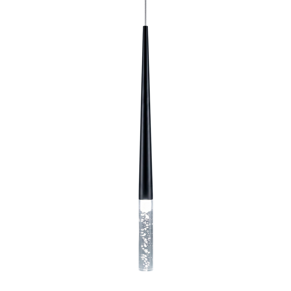 807007-3 Подвес PUNTO MINI с декоративной насадкой (цилиндр) (807007+807000-3) LED 4W 282LM 24G ЧЕРНЫЙ 3CCT 3000/4000/6000K