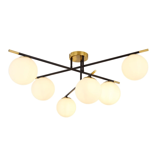 Купить Потолочная люстра Arte Lamp ALCOR A2224PL-6BK