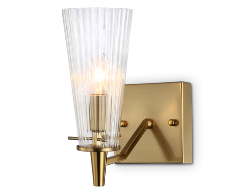 Купить TR3236 BS/FR латунь/белый матовый E14 max 40W 250*120*210