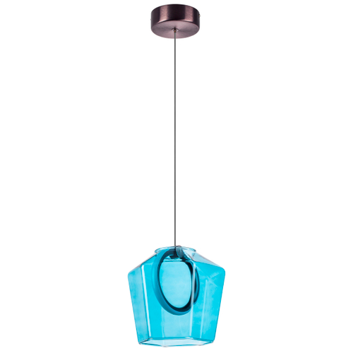 Купить 796115 Люстра CARAMELLO LED 6W 110LM КОФЕЙНЫЙ/ГОЛУБОЙ 3000K