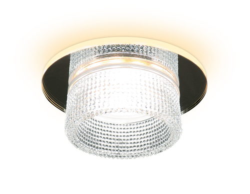 Купить TN350 CH/CL хром/прозрачный GU5.3+3W (LED WHITE) D95*45