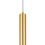 747343 Люстра TUBO LED 5W 320LM 25G ЗОЛОТО 4000K
