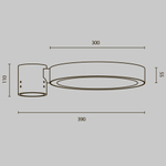 Парковый светильник Outdoor O472H-L50GF3K