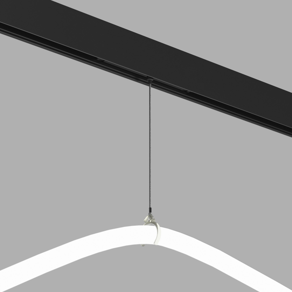 Slim Magnetic Коннектор для шинопровода черный Full light 85102/00 85102/00