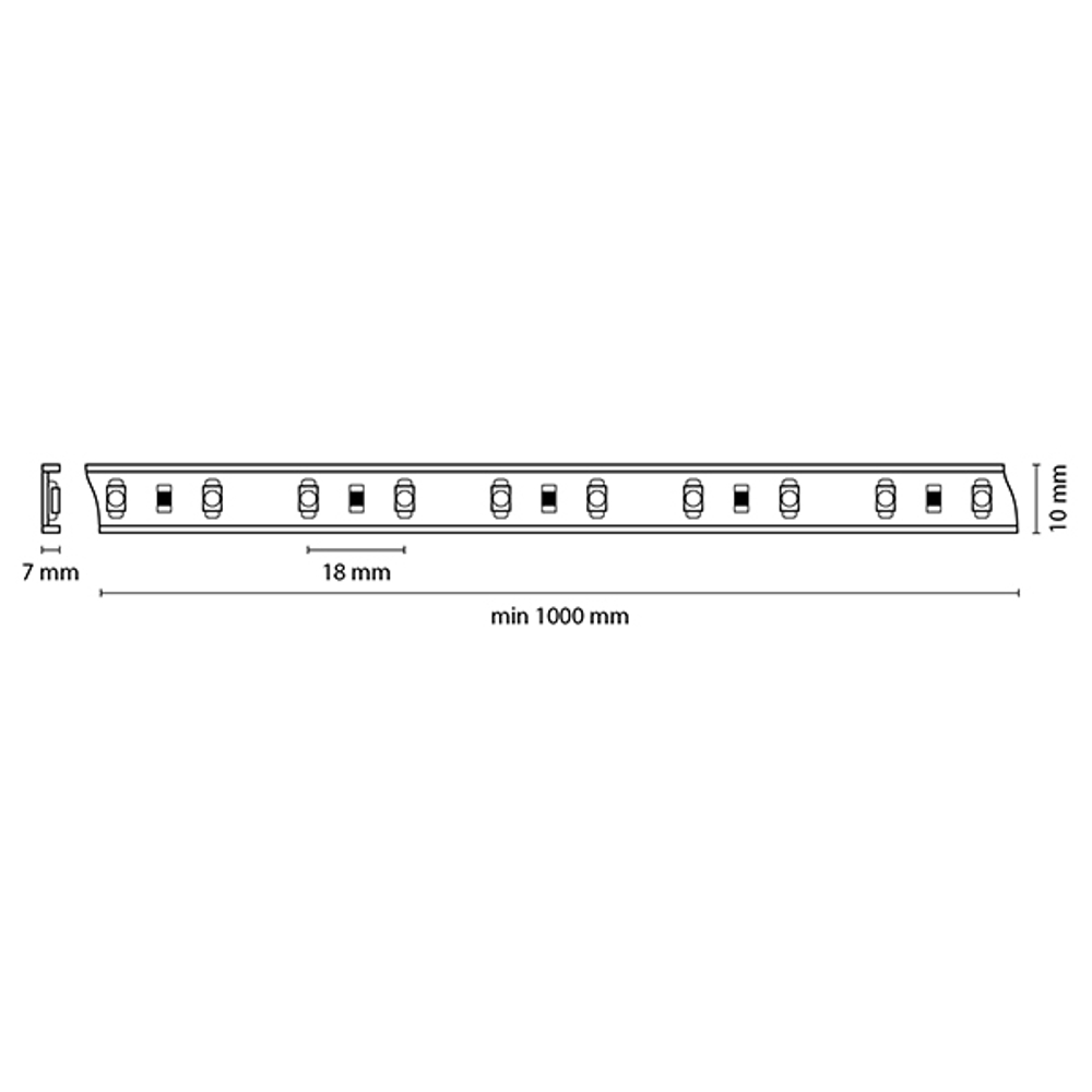 402002 Лента 220V LED 3528/60Р 3-4Lm/LED 3,4W/m WW (1шт= 1м) 2800-3200K ТЕПЛЫЙ БЕЛЫЙ СВЕТ IP65