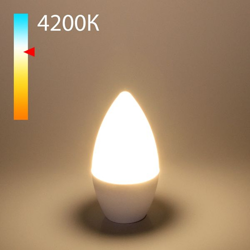 Купить Светодиодная лампа "Свеча" C37 8W 4200K E14 BLE1403