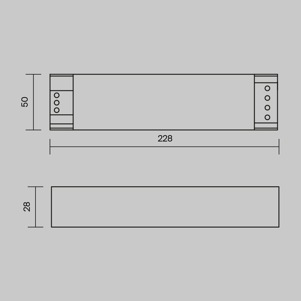 Источник напряжения Technical PSL007-200W-48V-IP20