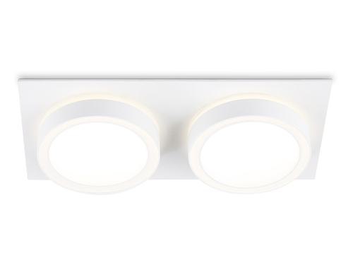 Купить TN52423/2 WH/FR белый/белый матовый GX53 max 12W 210*105*45