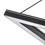 739297 Люстра PALLA 32W LED 1280LM ЧЕРНЫЙ 3000K