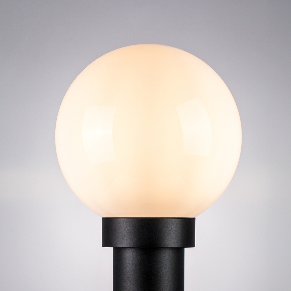 373710 Светильник BOLLA 1x10W (led) E27 ЧЕРНЫЙ IP65