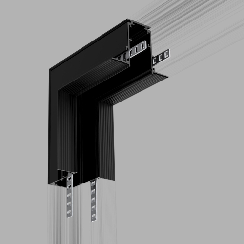 Купить Slim Magnetic Коннектор угловой внутренний для встраиваемого шинопровода черный 85093/00 85093/00