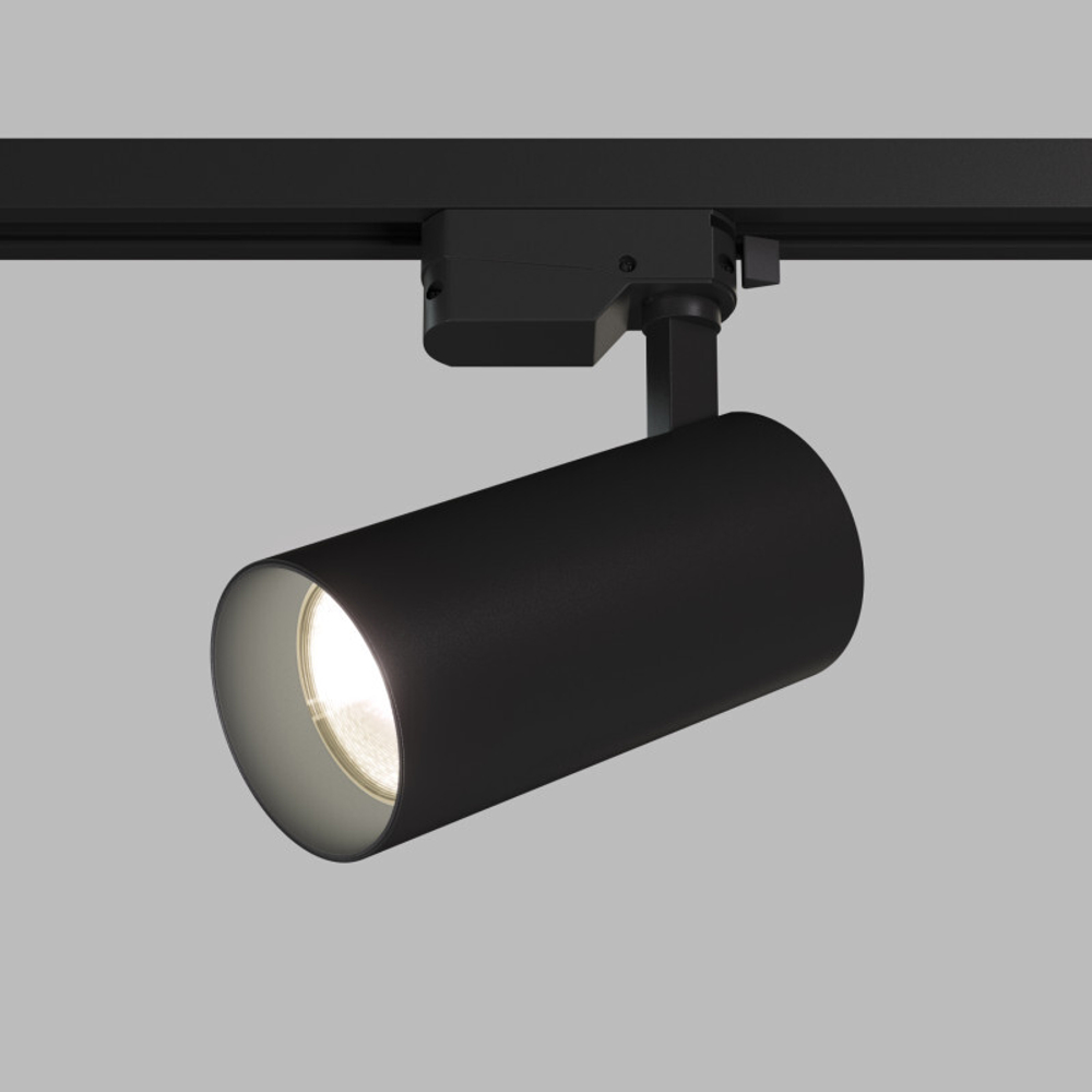 DK6453-BK Трековый светильник SOLID KOPER, 145мм, d70, 220V, LED 3000K, 24W, IP20, черный, алюминий