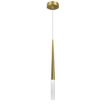 807003-3 Подвес PUNTO MINI с декоративной насадкой (цилиндр) (807003+807000-3) LED 4W 282LM 24G ЛАТУНЬ 3CCT 3000/4000/6000K