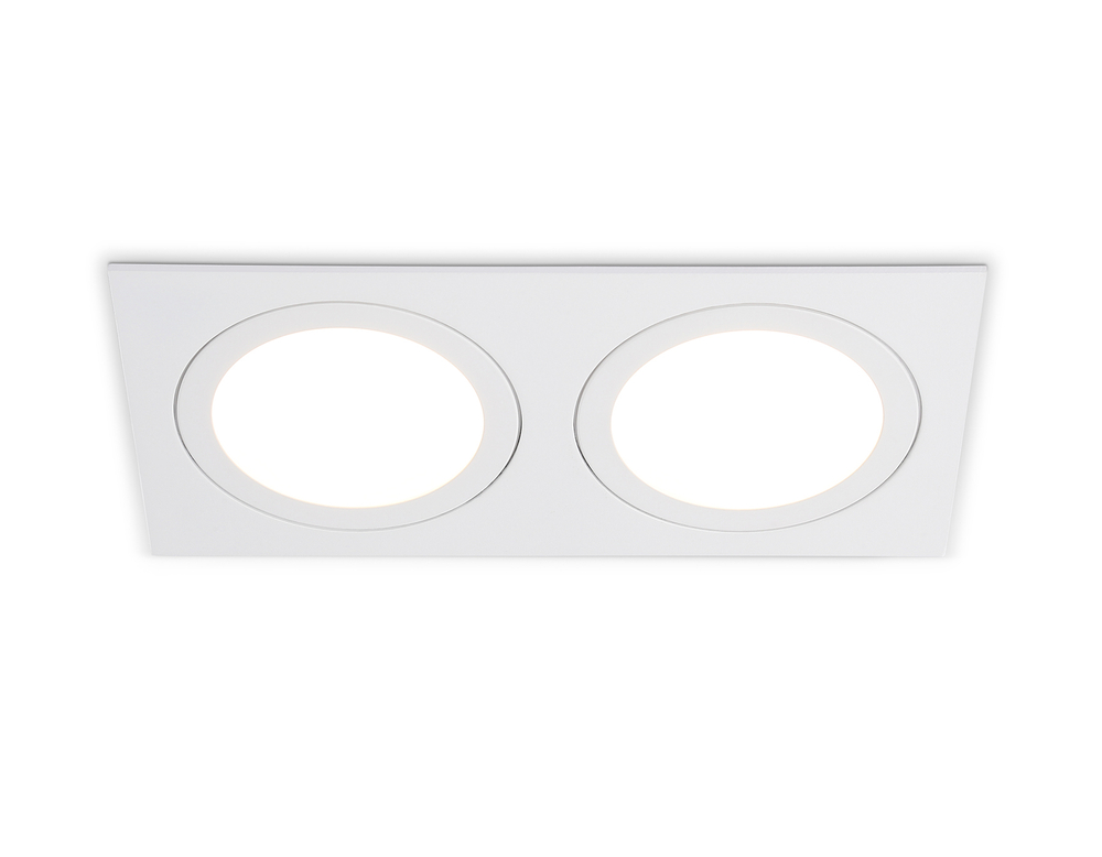 TN6612/2 WH белый IP44 GX53/2 max 15W 215*110*24
