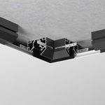 Slim Magnetic Коннектор угловой внутренний для шинопровода в натяжной потолок черный 85204/00 85205/00