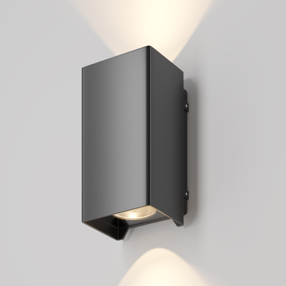 Уличный настенный светильник Outdoor O570WL-L10B3K