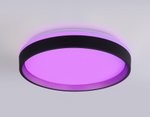 FZ604 BK/GD черный/золото IP20 46W 3000K-6500K+RGB D390*80 (ПДУ ИК)