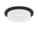 TN1312 SBK/FR черный песок/белый матовый GU5.3 D98*45