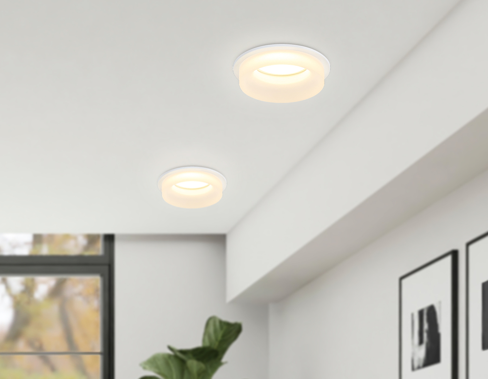 TN1302 WH/FR белый/белый матовый MR16 GU5.3 D80*42