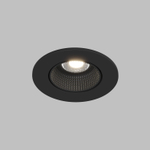 DK3061-BK Встраиваемый светильник, IP 20, 10 Вт, GU5.3, LED, черный/черный, пластик