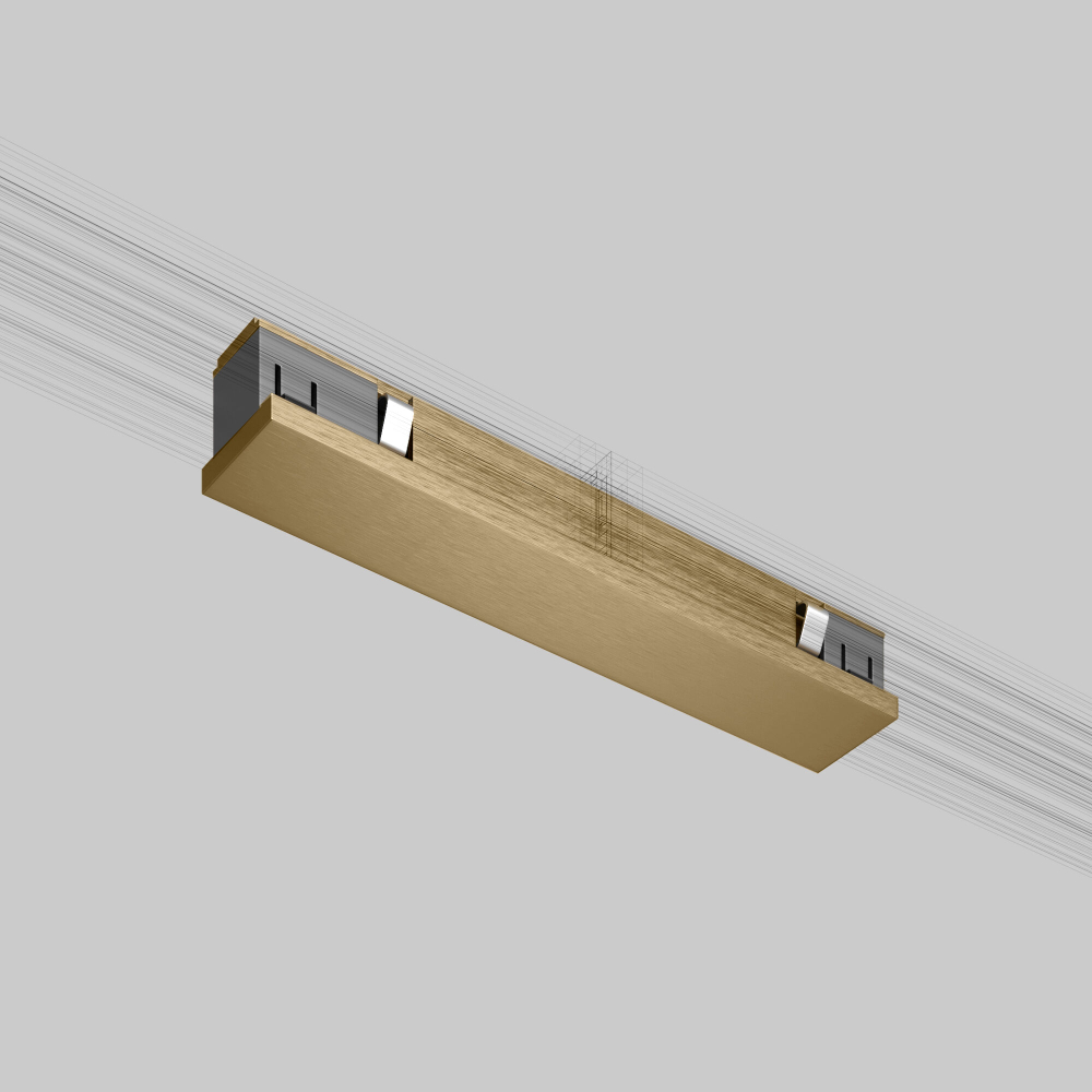 Brass Line Прямой коннектор латунь 85008/00