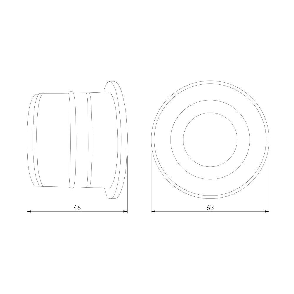 Подсветка для лестниц и дорожек MRL LED 1108 белый