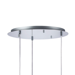 L3PR721134 Подвес тройной круглый EXTRA 3x3x5W(led) G9  (721134 - 3 + 572134 -1) ХРОМ
