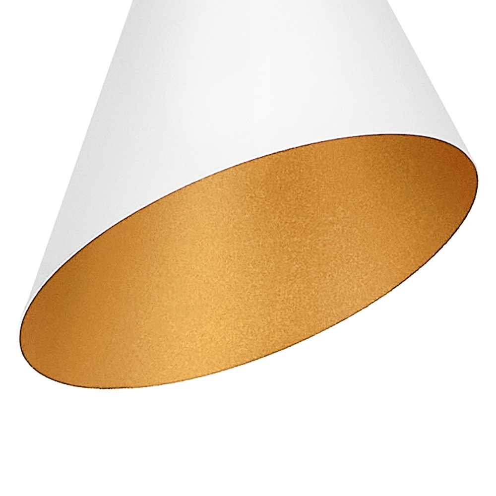 757036 Люстра CONE GW 3х6W(led) G9 БЕЛЫЙ/ЗОЛОТО