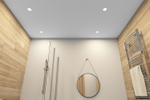 DK3103-WH Встраиваемый влагозащищенный светильник, IP 65, 10 Вт, GU5.3, LED, белый, пластик