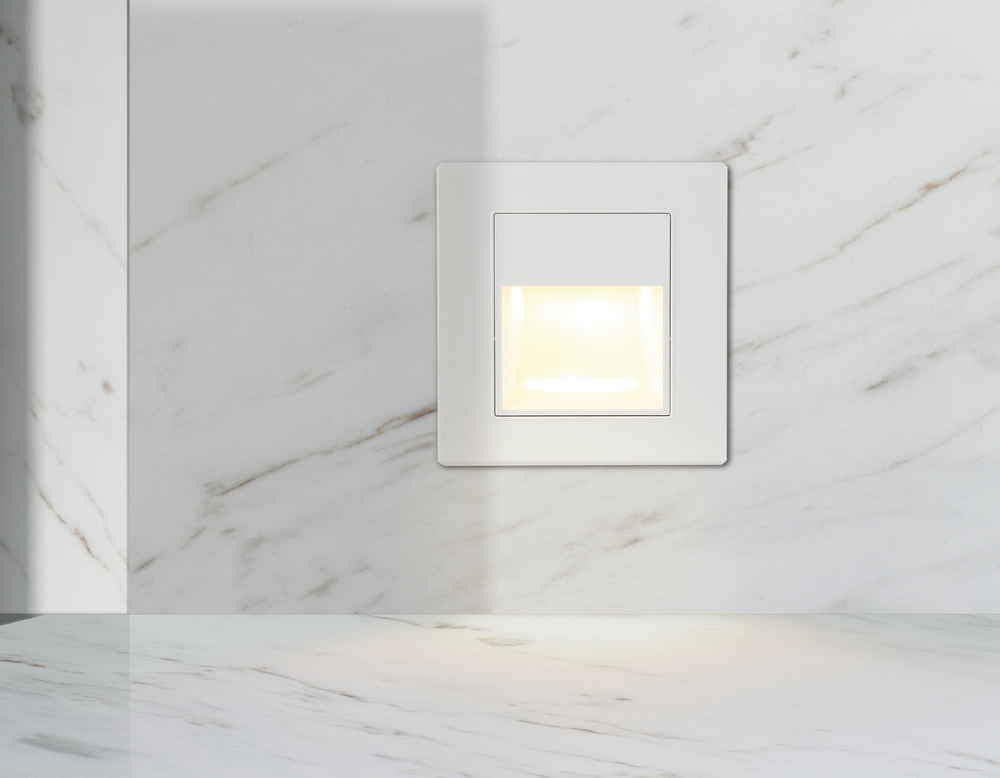 TN9630 WH белый LED 3000K 1W 86*90*30