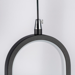 749017 Подвес SATURNO LED 8W 640LM ЧЕРНЫЙ 3000K