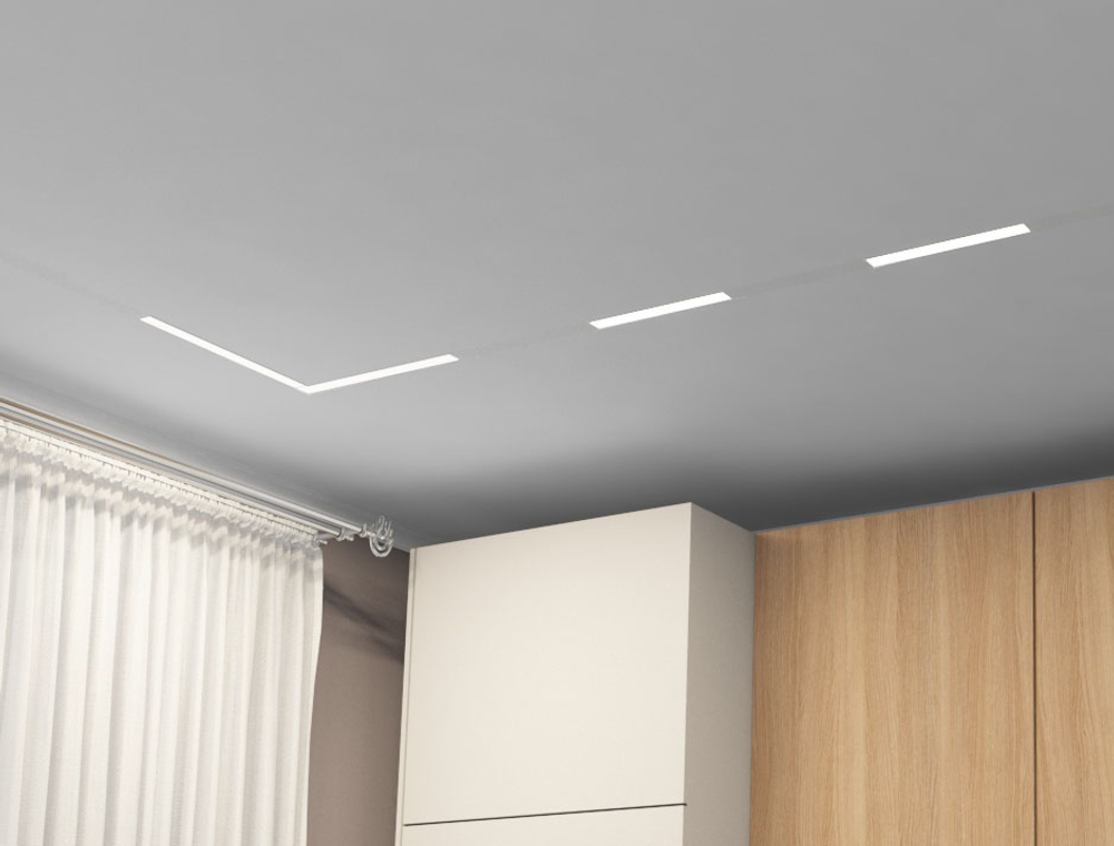 DK8003-WH Линейный светильник SMART LINEAR 9W DIM 3000K-6000K белый