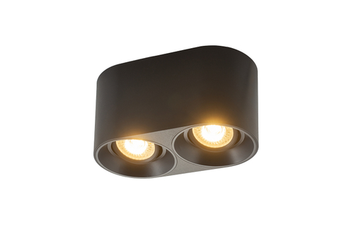 Купить DK3036-BK Светильник накладной IP 20, 10 Вт, GU5.3, LED, черный, пластик