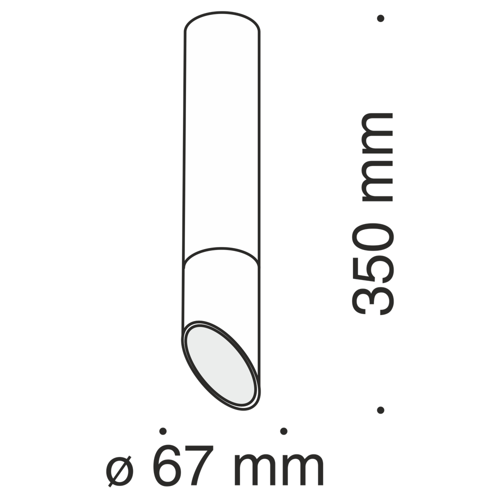 Потолочный светильник Technical C026CL-01B