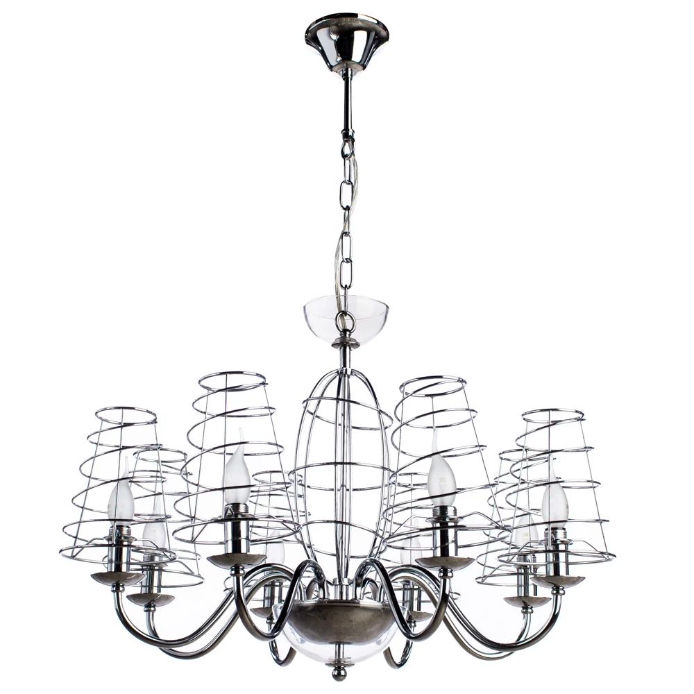 Подвесная люстра Arte Lamp CAGE A4320LM-8CC