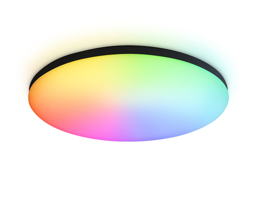 Купить FZ2004 BK черный IP54 20W 3000K-6500K+RGB Wi-Fi Алиса/Tuya/Smart Home/Alexa D300*55 (ПДУ ИК)