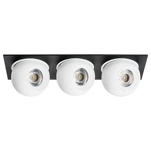 Купить i537646464 Светильник INTERO LED 9W*3 850LM*3 24G ЧЕРНЫЙ/БЕЛЫЙ 4000K (217537+217064+217064+217064)