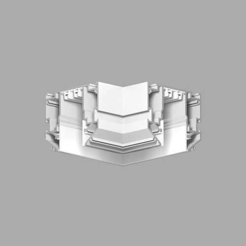Купить TR2026-WH Угловой элемент 90° трека SMART ONE, алюминий, белый