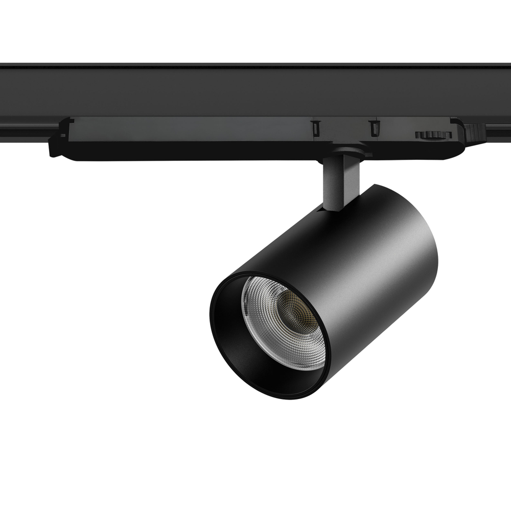 A5337DALI Светильник ALTA BASE для трековой системы Quattro с управлением DALI LED 30W 3525LM 24G ЧЕРНЫЙ 3000K с адаптером (215337 + 594067)